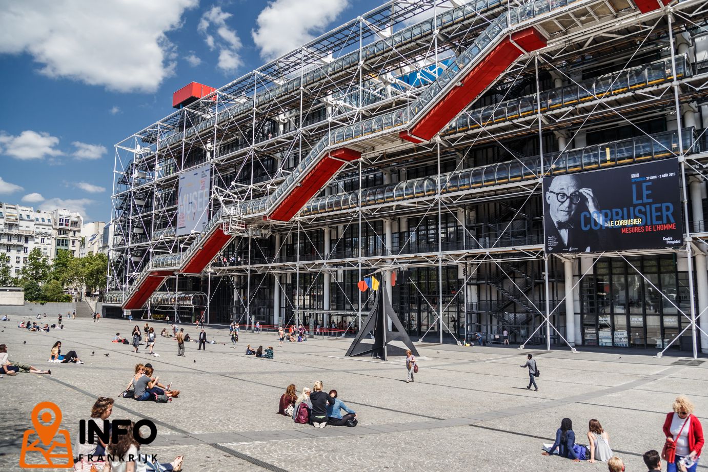 Ontdek de moderne kunst van het Centre Pompidou in Parijs