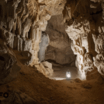 Ontdekking van Franse kalkstenen formaties